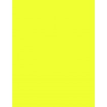 8-1/2" x 11" Fluorescent Yellow 1 Label per Sheet 8.5 x 11
