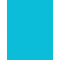 8-1/2" x 11" Fluorescent Blue 1 Label per Sheet 8.5 x 11