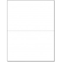 8-1/2 x 11" Laser Postcards, 8.5 x 5.5" White