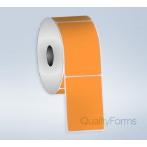Direct Thermal label, 4'' x 6'' - Orange