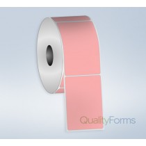  Thermal Transfer  label, 3''x1'', Pink
