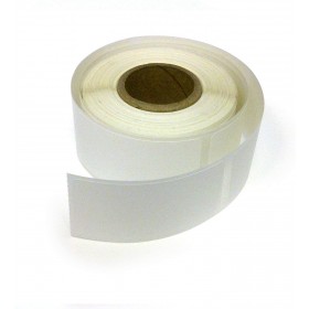 Rectangle Inventory Color Coding Labels - White - 2 x 1