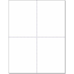 W-2 and 1099-R Forms Blank Paper 4-Up Version "NO Instructions on Back" 