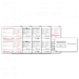 2025 Laser W-2 Set & Envelope Kit, 6-part