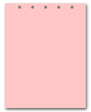 Pink 5 Holes on Top