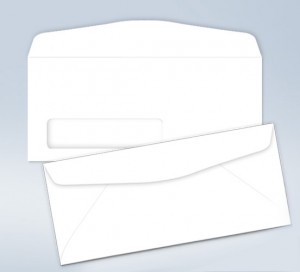  Blank envelope,W/ Window, #9, 3 7/8 x 8 7/8