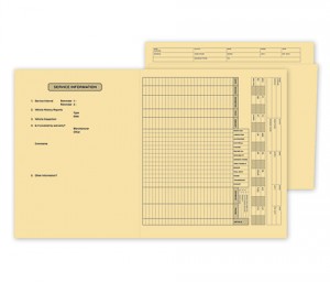 Service File Folder, 10 x 11 1/2"