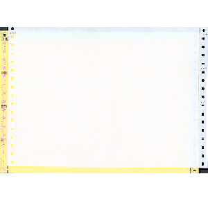 9-1/2 x 7" Continuous Paper, Color, 3 Part, Side Perfs