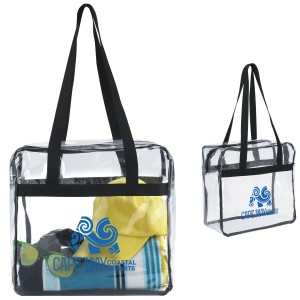 Clear Game 2-in-1 Wristlet