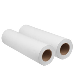 22'' x 650' Plotter Paper Rolls, 3" core 2 rolls/case 