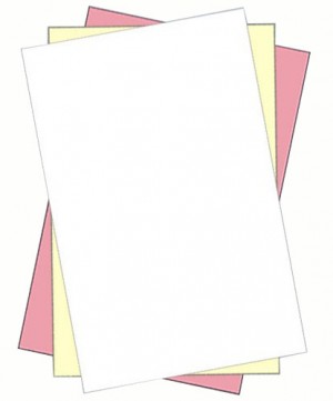 Legal Size 3 Part NCR Paper