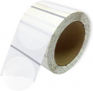 3" Round Seals Super Clear Gloss For Large Envelopes & Boxes