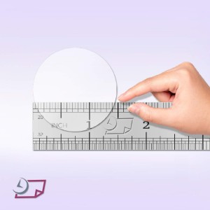 1.5" Circle Seals high Gloss Clear for  Boxes or Envelopes