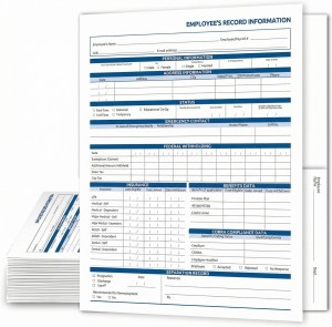 Employee Record Folders 9.5 x 11.5
