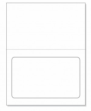 Integrated Label Form 1 Label 7.5 x 5-1/8