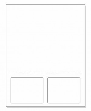 Integrated Label Form 2 Labels 3.5 x 2-3/4