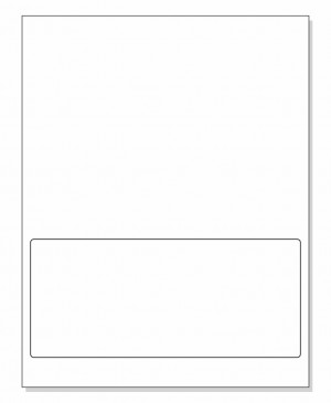 Integrated Label Form 1 Label 8 x 3.5