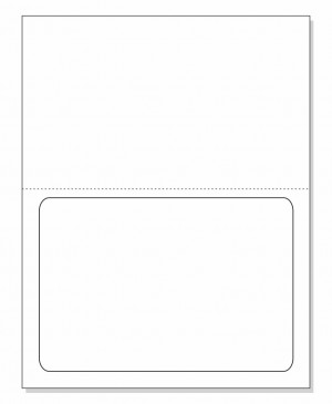 Integrated Label Form 1 Label 7.5 x 5-1/8